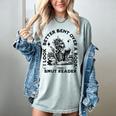 Smut Reader Skeleton Book Lover Dark Humor Art Premium Tri-Blend Women's Comfort Colors T-Shirt Denim