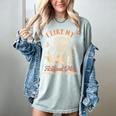Smut Reader Spicy Book Dark Romance I Like My Fictional Men Women's Comfort Colors T-Shirt Denim