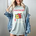 Snail Low Social Battery Need To Go Home Tee For Introvert Women's Comfort Colors T-Shirt Denim