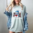Snow Many Books Snow Little Time Snowman Reading Book Women's Comfort Colors T-Shirt Denim Snow Many Books Snow Little Time Snowman Reading Book Women's Comfort Colors T-Shirt Denim
