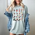 Snowman Reading Book Christmas Cozy Book Lover Bookish Women's Comfort Colors T-Shirt Denim Snowman Reading Book Christmas Cozy Book Lover Bookish Women's Comfort Colors T-Shirt Denim