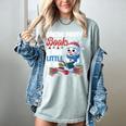 Snowman Winter Snow So Many Books Christmas Snow Little Time Women's Comfort Colors T-Shirt Denim