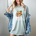 Sometimes I Think I Read Too Much For Books Lover Women's Comfort Colors T-Shirt Denim Sometimes I Think I Read Too Much For Books Lover Women's Comfort Colors T-Shirt Denim