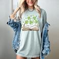 St Patricks Day Book Lover Librarian Reading Saint Pattys Women's Comfort Colors T-Shirt Denim St Patricks Day Book Lover Librarian Reading Saint Pattys Women's Comfort Colors T-Shirt Denim