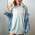 Stay Home Read Books Love Dogs Women's Comfort Colors T-Shirt Denim