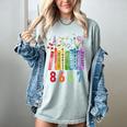 Subtle Floral Foxglove Daisy Tulip Book Lover Women's Comfort Colors T-Shirt Denim Subtle Floral Foxglove Daisy Tulip Book Lover Women's Comfort Colors T-Shirt Denim