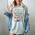 Support Public Libraries Book Nerd Outfit For Book Lovers Women's Comfort Colors T-Shirt Denim