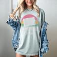I Survived AP Lang Retro Book Graphic Women's Comfort Colors T-Shirt Denim
