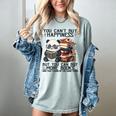 Teacher Bookworm Book Lover Panda Reading Book Librarian Tee Women's Comfort Colors T-Shirt Denim