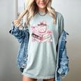 Teacher Valentine's Day All Booked For Valentines Reading Women's Comfort Colors T-Shirt Denim Teacher Valentine's Day All Booked For Valentines Reading Women's Comfort Colors T-Shirt Denim