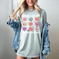 Things I Do On Valentines's Day Book Lover Candy Heart Women's Comfort Colors T-Shirt Denim