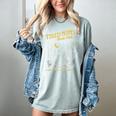 Tired Moms Club Bookish Book Lover Homebody Fall Book Club Women's Comfort Colors T-Shirt Denim