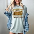 History Honoring Past Inspiring The Future Book Women's Comfort Colors T-Shirt Denim