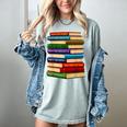 History Month Educated Black Leaders Reading Books Women's Comfort Colors T-Shirt Denim
