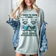 I Tried To Form Gang But It Turned Into A Book Club Raccoon Women's Comfort Colors T-Shirt Denim I Tried To Form Gang But It Turned Into A Book Club Raccoon Women's Comfort Colors T-Shirt Denim