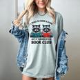 I Tried To Form Gang But It Turned Into A Book Club Reading Women's Comfort Colors T-Shirt Denim