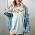 Turkey Reading Books Fall Thanksgiving Teacher Book Lovers Women's Comfort Colors T-Shirt Denim Turkey Reading Books Fall Thanksgiving Teacher Book Lovers Women's Comfort Colors T-Shirt Denim