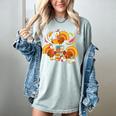 Turkey Reading Books Fall Thanksgiving Teacher Librarian Women's Comfort Colors T-Shirt Denim Turkey Reading Books Fall Thanksgiving Teacher Librarian Women's Comfort Colors T-Shirt Denim