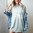 Unapologetically Anti Social Book Club Introvert Reader Women's Comfort Colors T-Shirt Denim