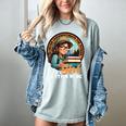 Never Underestimate The Power Of a Girl With a Book Reading Women's Comfort Colors T-Shirt Denim