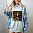Unsociable And Taciturn Jane Austin Quote Book Classic Lit Women's Comfort Colors T-Shirt Denim