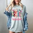 Valentine All Booked For Valentine Book Lovers Teacher Kid Women's Comfort Colors T-Shirt Denim