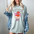 Valentines Book Lover Forget The Flowers And Buy Me Books Women's Comfort Colors T-Shirt Denim