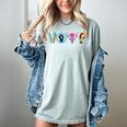 Vote Reproductive Right BLM Political Activism Lgbtq Book Women's Comfort Colors T-Shirt Denim