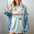 I Want To Be A Schwa Read Book Reading Librarian Women's Comfort Colors T-Shirt Denim