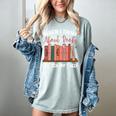 When I Think About Books I Touch My Shelf Bookworm Lovers Women's Comfort Colors T-Shirt Denim When I Think About Books I Touch My Shelf Bookworm Lovers Women's Comfort Colors T-Shirt Denim