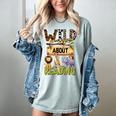 Wild About Reading Reading Books And Bookworm Library Day Women's Comfort Colors T-Shirt Denim Wild About Reading Reading Books And Bookworm Library Day Women's Comfort Colors T-Shirt Denim