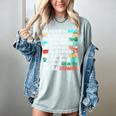 I Will Read Books On A Boat & Everywhere Reading Book Women's Comfort Colors T-Shirt Denim I Will Read Books On A Boat & Everywhere Reading Book Women's Comfort Colors T-Shirt Denim