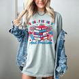 Women's Books Fireworks And Freedom Independence Day Book Lover Women's Comfort Colors T-Shirt Denim Women's Books Fireworks And Freedom Independence Day Book Lover Women's Comfort Colors T-Shirt Denim