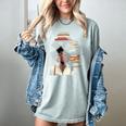Women's Education Is Freedom Teacher Books Black History Month Women's Comfort Colors T-Shirt Denim