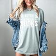 Women's Introverted But Willing To Discuss Books Women's Comfort Colors T-Shirt Denim