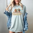 I Work To Support My Reading Addiction Books Lover Women's Comfort Colors T-Shirt Denim