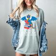 In A World Full Of Bookworms Be A Book Dragon Reading Women's Comfort Colors T-Shirt Denim In A World Full Of Bookworms Be A Book Dragon Reading Women's Comfort Colors T-Shirt Denim