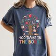 100 Days In The Books Reading Teacher Cute Book Lover Women's Comfort Colors T-Shirt Moss 100 Days In The Books Reading Teacher Cute Book Lover Women's Comfort Colors T-Shirt Moss
