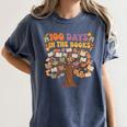 100 Days Of School 100 Days In The Books Librarian Read Women's Comfort Colors T-Shirt Moss 100 Days Of School 100 Days In The Books Librarian Read Women's Comfort Colors T-Shirt Moss