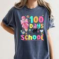 100th Day Of School Teacher Books 100 Days Of School Women Women's Comfort Colors T-Shirt Moss 100th Day Of School Teacher Books 100 Days Of School Women Women's Comfort Colors T-Shirt Moss