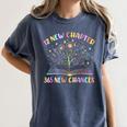 12 New Chapters 365 New Chances New Year Reading Book Tee Women's Comfort Colors T-Shirt Moss