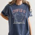 18th Birthday Girls Book Lovers Chapter 18 Its My Birthday Women's Comfort Colors T-Shirt Moss