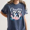 1988 Happy Birthday Chapter 33 Year Old Women Book Lover Women's Comfort Colors T-Shirt Moss 1988 Happy Birthday Chapter 33 Year Old Women Book Lover Women's Comfort Colors T-Shirt Moss