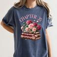 35th Birthday Chapter 35 Birthday Shirt Women Book Lover Women's Comfort Colors T-Shirt Moss