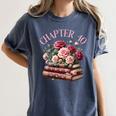 40th Birthday Chapter 40 Birthday Shirt Women Book Lover Women's Comfort Colors T-Shirt Moss