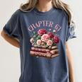 63rd Birthday Chapter 63 Birthday Shirt Women Book Lover Premium Women's Comfort Colors T-Shirt Moss