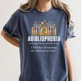 Abibliophobia Definition Book Reader Book Nerd Book Reading Women's Comfort Colors T-Shirt Moss Abibliophobia Definition Book Reader Book Nerd Book Reading Women's Comfort Colors T-Shirt Moss