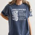 Abibliophobia Reading Bookworm Women's Comfort Colors T-Shirt Moss Abibliophobia Reading Bookworm Women's Comfort Colors T-Shirt Moss