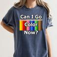 Adult Coloring Book Can I Go Color Now Women Men Adults Premium Tri-Blend Women's Comfort Colors T-Shirt Moss