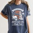 Anti-Social Book Club Reader Books & Coffee Dark Academia Premium Tri-Blend Women's Comfort Colors T-Shirt Moss Anti-Social Book Club Reader Books & Coffee Dark Academia Premium Tri-Blend Women's Comfort Colors T-Shirt Moss